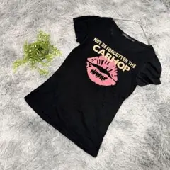 Pinky&Dianneリッププリント 半袖 Tシャツ M ブラック カジュアルのサムネイル