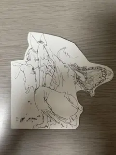 手描きイラスト ペン画 アート