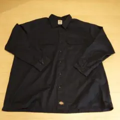 ⭐️送料無料⭐️　Dickies ディッキーズ　ワークシャツ ブラック　2XL