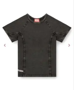 DIESEL T-Lynne ダークグレー Tシャツ