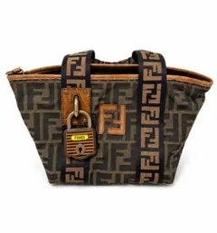 美品 フェンディ FENDI トートバッグ ペカン 舟型 ヴィンテージ 希少