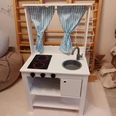 手作りおままごと屋台セット レジ・電子レンジ付き】 - メルカリ