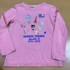 double.B ピンク 長袖カットソー 130cm