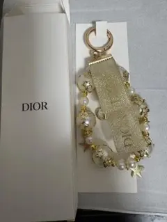 Dior ノベルティ チャーム 　星新品キーホルダー ディオール キーリング