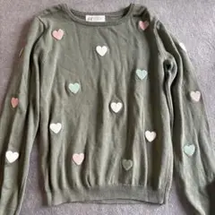 H&M コットン100 カットソー
