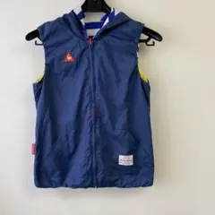 ルコックゴルフ フード付きベスト レディース M リバーシブル