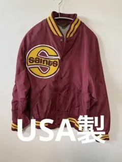 【24時間以内発送】【USA製】90s Pla-Jac ナイロンスタジャン M