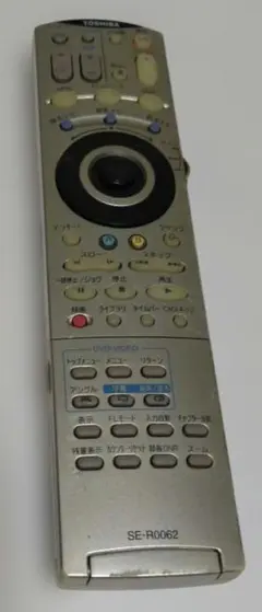 TOSHIBA SE-R0062 リモコンのサムネイル