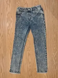 ライトオン ダメージデニムパンツ 130cm