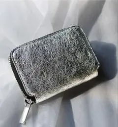 【新品未使用】MADAYA ナダヤ 財布 mu HAKU シルバー
