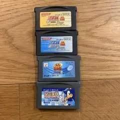 最終値下げ　ゲームボーイアドバンス ソフト 4つ
