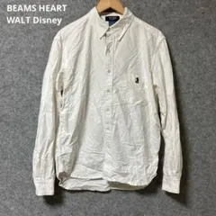 BEAMS HEART WALT Disney ホワイト コットン 長袖シャツのサムネイル