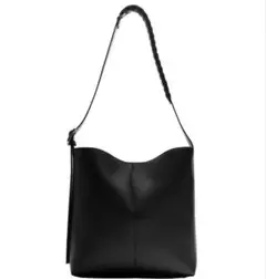 ZARA 無地トートバッグ