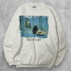 ゆーくゆ様専用MICKEY & CO. スウェット L 白 USA製 プリント