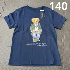 ポロラルフローレン　ポロベア　半袖Tシャツ　ネイビー　140