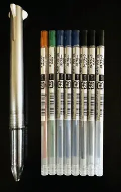 uni STYLE-FIT ボールペン 本体 替芯8本 カラーセット