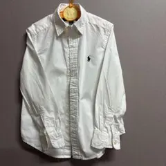 Ralph Lauren ホワイト長袖シャツ S/P
