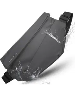 撥水性ボディバッグ ブラック 340g