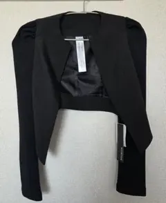【美品】MURUA パフスリーブ ボレロ カーディガン ブラック ジャケットのサムネイル
