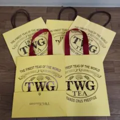 TWG TEA ショップ袋 5枚セットのサムネイル