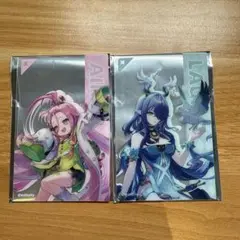 原神　ドンキ　特典クリアカード　ナドクライ　ラウマ　アイノ　セット