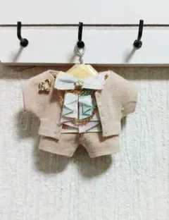 10cm ぬい服　ハンドメイドぬい服２点セットNo.267