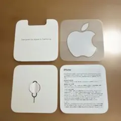 Apple アップル　iPhone 純正 SIMピン ステッカー