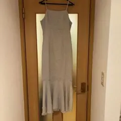 ハイウエストマーメイドキャミワンピース