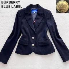 BURBERRY ブルーレーベル ブレザー ジャケット 金ボタン ノバチェック