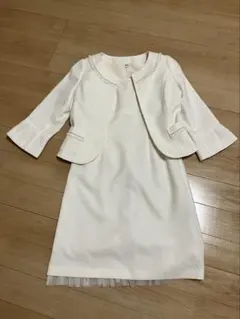 入園式 入学式 ママスーツ ワンピースセット