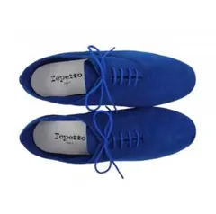 レペット　repetto　ジジ　zizi　36.5　ブルー　スエード