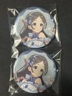 学マス】学園アイドルマスター スイパラ グリラメ缶バッジ 3個【倉本