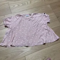 nous キムラタンドット柄 半袖トップス ピンク