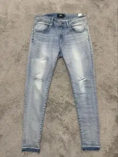 AZUL ライトブルー スキニーデニム Mサイズ