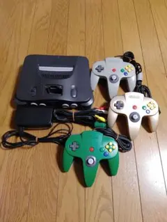 NINTENDO64 ニンテンドー64本体　コントローラー　セット