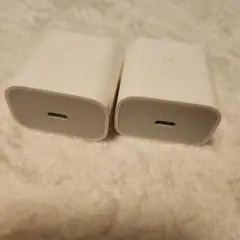 USB-C充電器 2個セット 純正品 Apple 20W 充電器