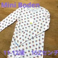 新品タグ付き　MiniBoden フラワープリント 長袖カットソー 152センチ