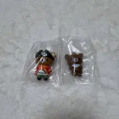 リラックマ チャイロイコグマ ガチャガチャ2個セット