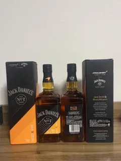 (2本セット)ジャックダニエルシングルバレル＆マクラーレンエディション 2本セット)ジャックダニエルシングルバレル＆マクラーレン