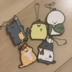 お文具といっしょ ラバーマスコット