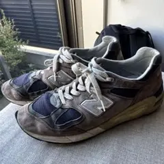 NewBalance ニューバランス M990NV2 ネイビー 27cm