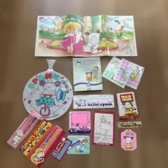 なかよし付録　昭和50年代　おはようスパンク　グッズセット　たかなししずえ