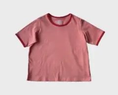 【wanoko.】ringer T-shirt pinkxrea Tシャツのサムネイル