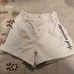 ベージュ コーデュロイショートパンツ 140cm