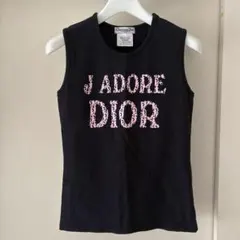 美品 JADORE クリスチャンディオール ロゴ タンクトップ トロッター柄のサムネイル