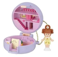 Polly Pocket ミニチュアチャーム２　ポーリーポケット　紫