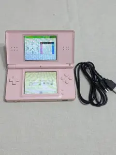 【動作確認済み】ニンテンドーDS Lite ピンク 充電ケーブル付き