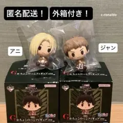 外箱付き アニ ジャン Ｇ賞 ちょこのっこ 進撃の巨人 一番くじ