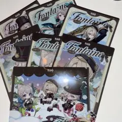 原神　ローソン　クリアファイル7種セット