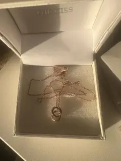 本日中値下げ！7000→4999THE KISS ダブルリング　ネックレス